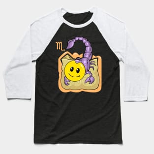 Smiley Scorpio Baseball T-Shirt